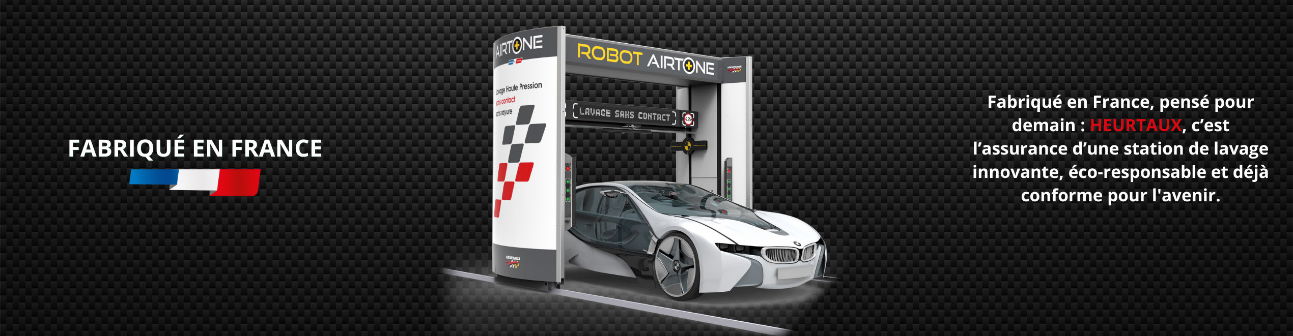 Heurtaux | article sur : Équipements pour stations et centres de lavage automobile haute pression pour professionnels